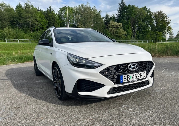 Hyundai I30 cena 82900 przebieg: 50000, rok produkcji 2020 z Biała małe 529